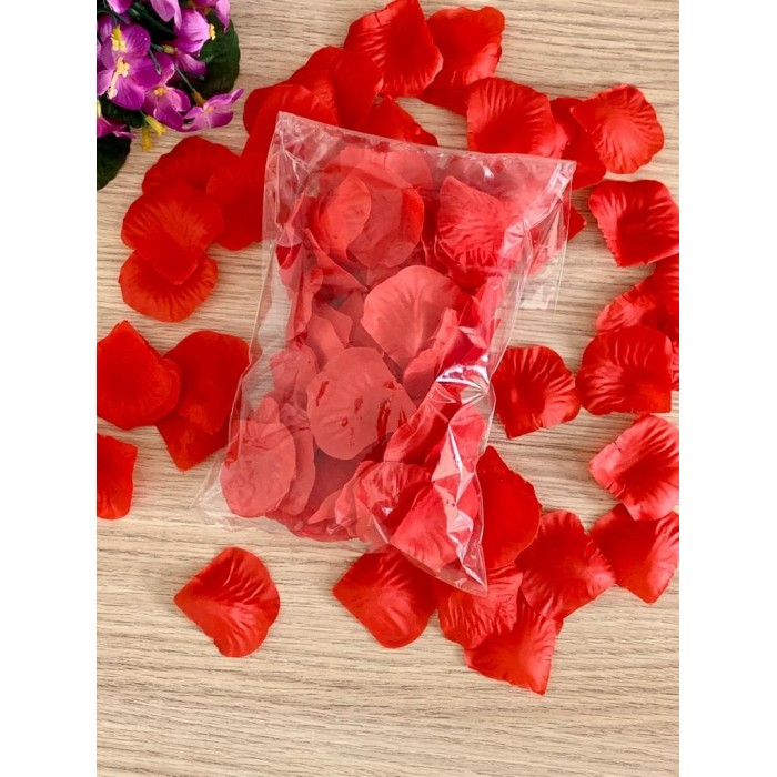Pétalas Artificiais Vermelha 100un