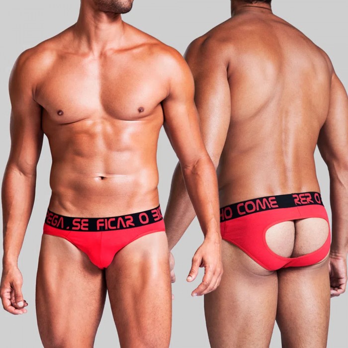 Cueca Pega Mal prata