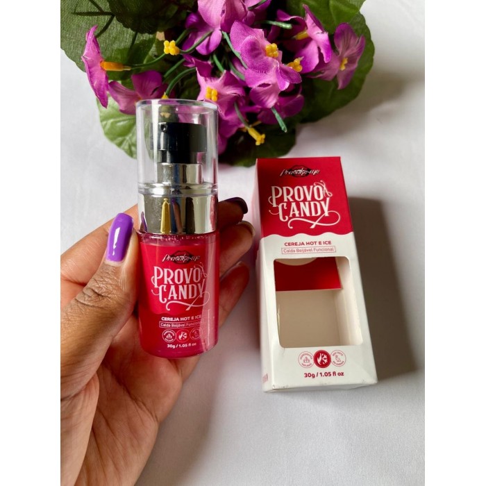 Calda Beijável Cereja Hot & Ice 30g