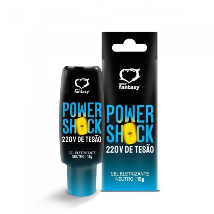 Gel Estimulante Eletrizante Power Shock 220v 15g
