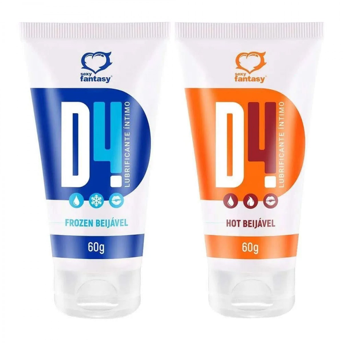 Lubrificante Funcional Hot ou Ice Beijável 60g