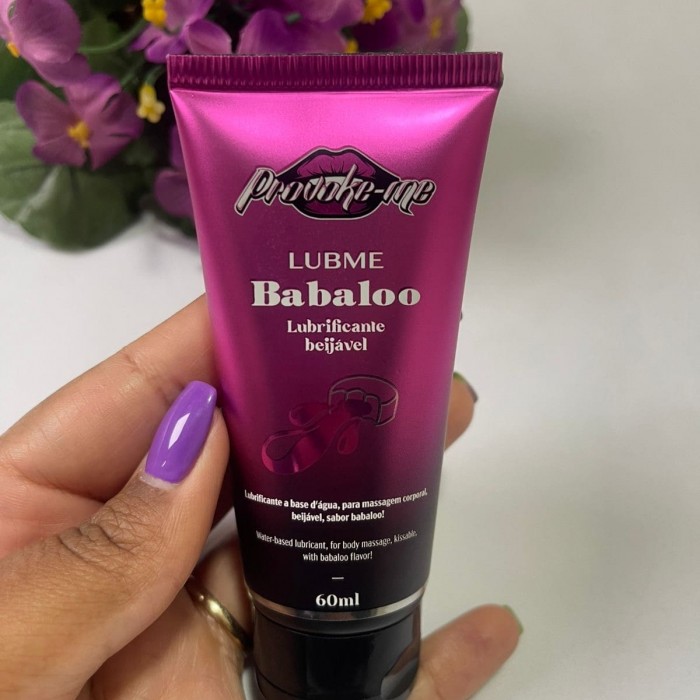 Lubrificante Lubme Babaloo Beijável 60ml 