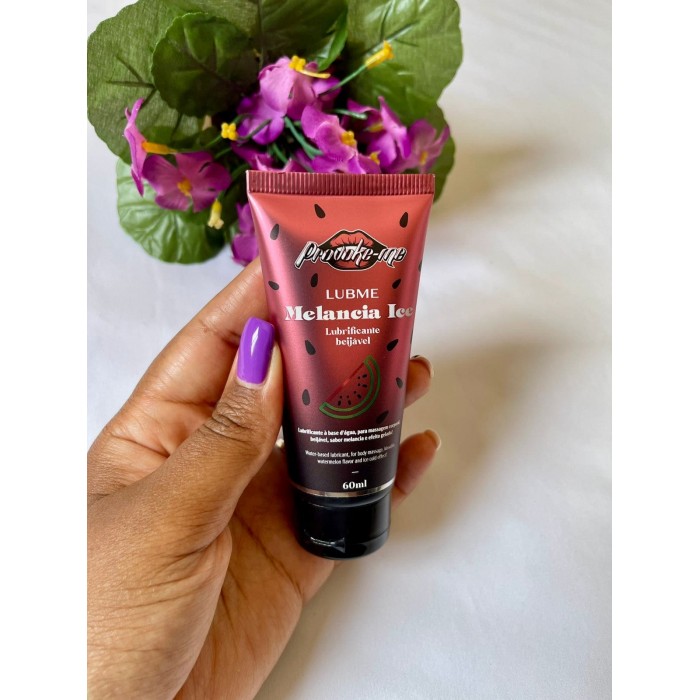 Lubrificante Lubme Melancia Ice Beijável 60ml