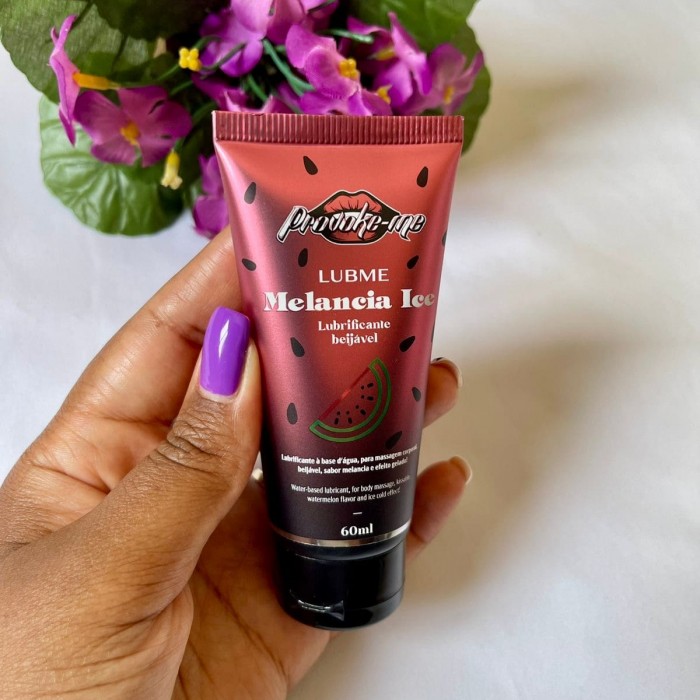 Lubrificante Lubme Melancia Ice Beijável 60ml