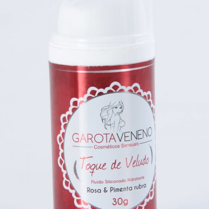 Lubrificante Siliconado Rosa e Pimenta Rubra 30g