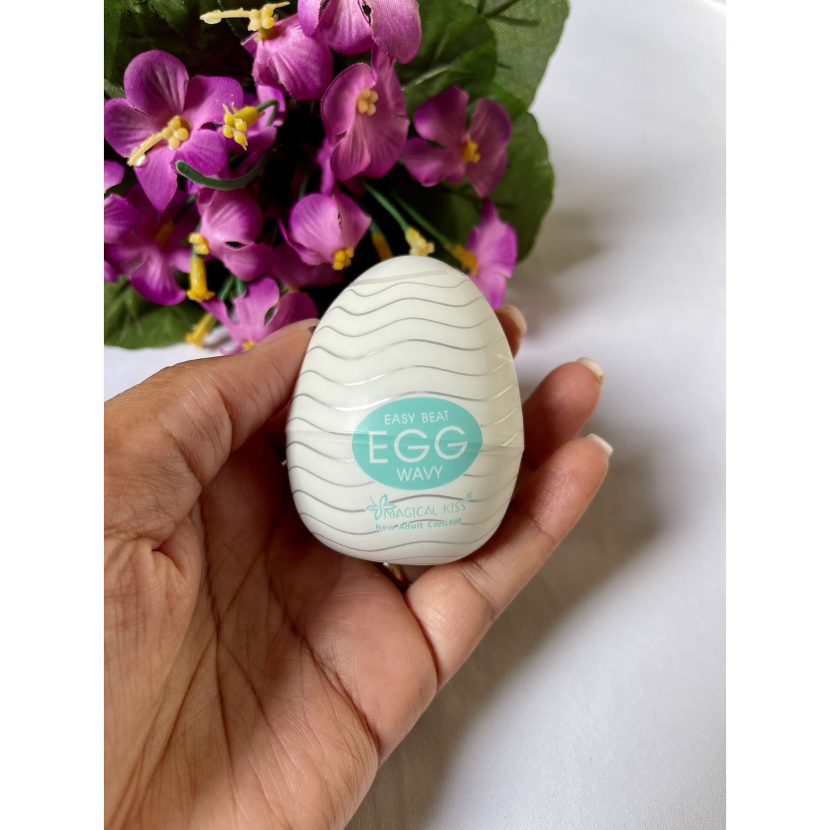 Masturbador Ovinho Egg Wavy