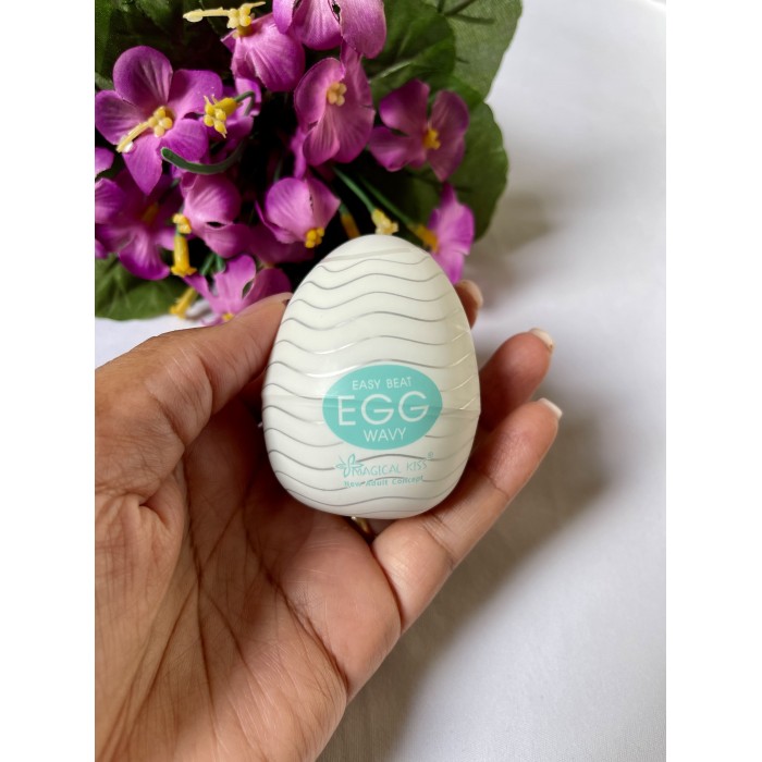 Masturbador Ovinho Egg Wavy 