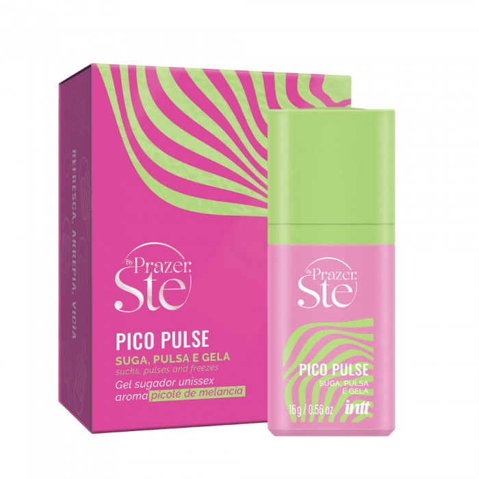 Pico Pulse Picolé de Melancia – Gel com Efeito de Sucção