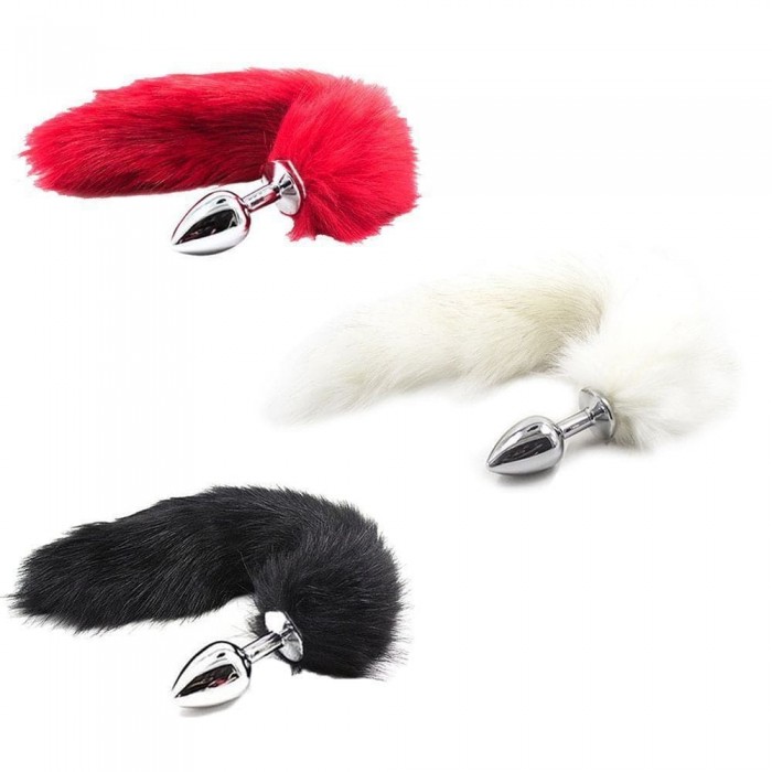 Plug Anal Médio com Cauda