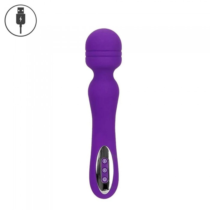 Vibrador Massageador 12 Vibrações Roxo Vibrador Massageador 12 Vibrações Roxo