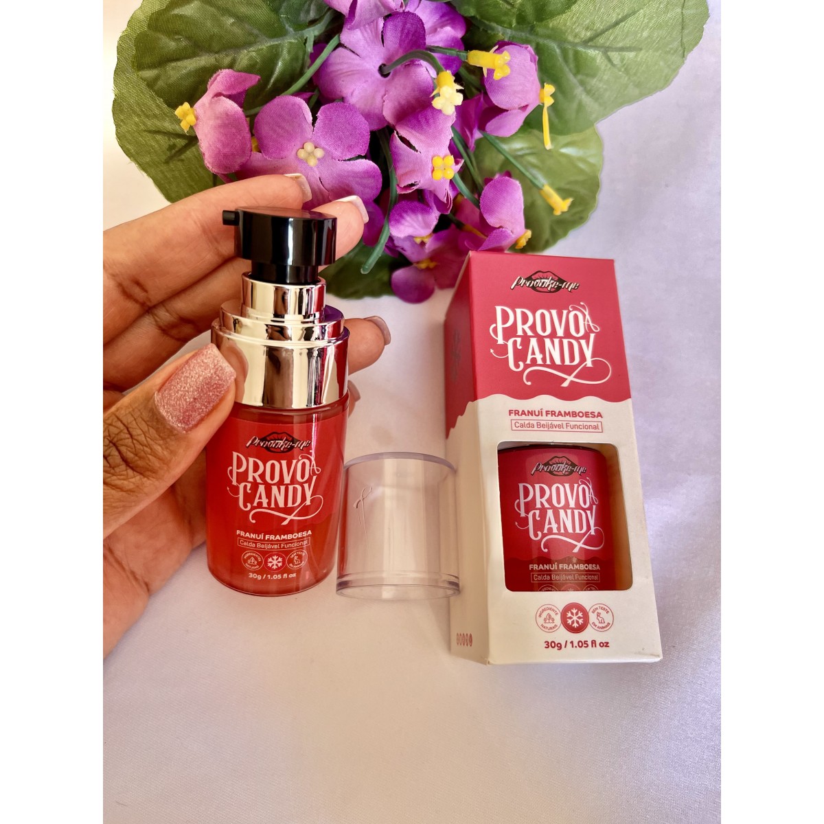 Calda Beijável Franuí Framboesa Ice 30g