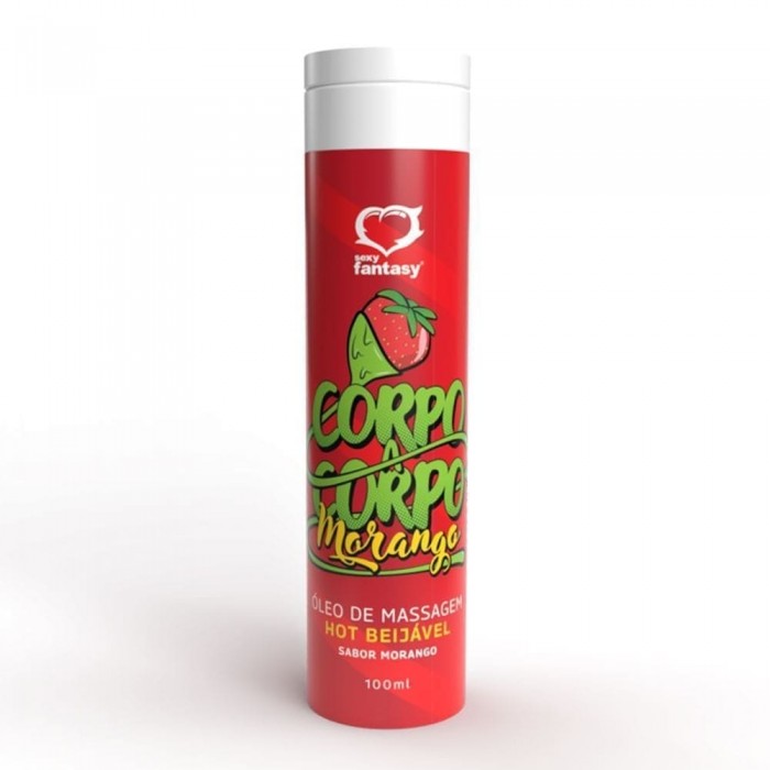 Óleo de Massagem Beijável Hot 100ml