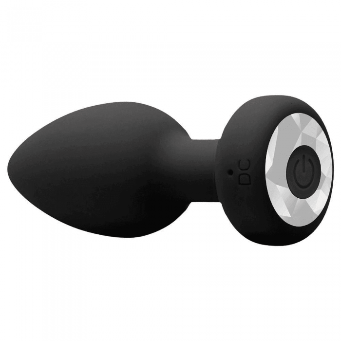 Plug Anal Silicone com Vibro e Controle Remoto