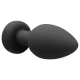Plug Anal Silicone com Vibro e Controle Remoto
