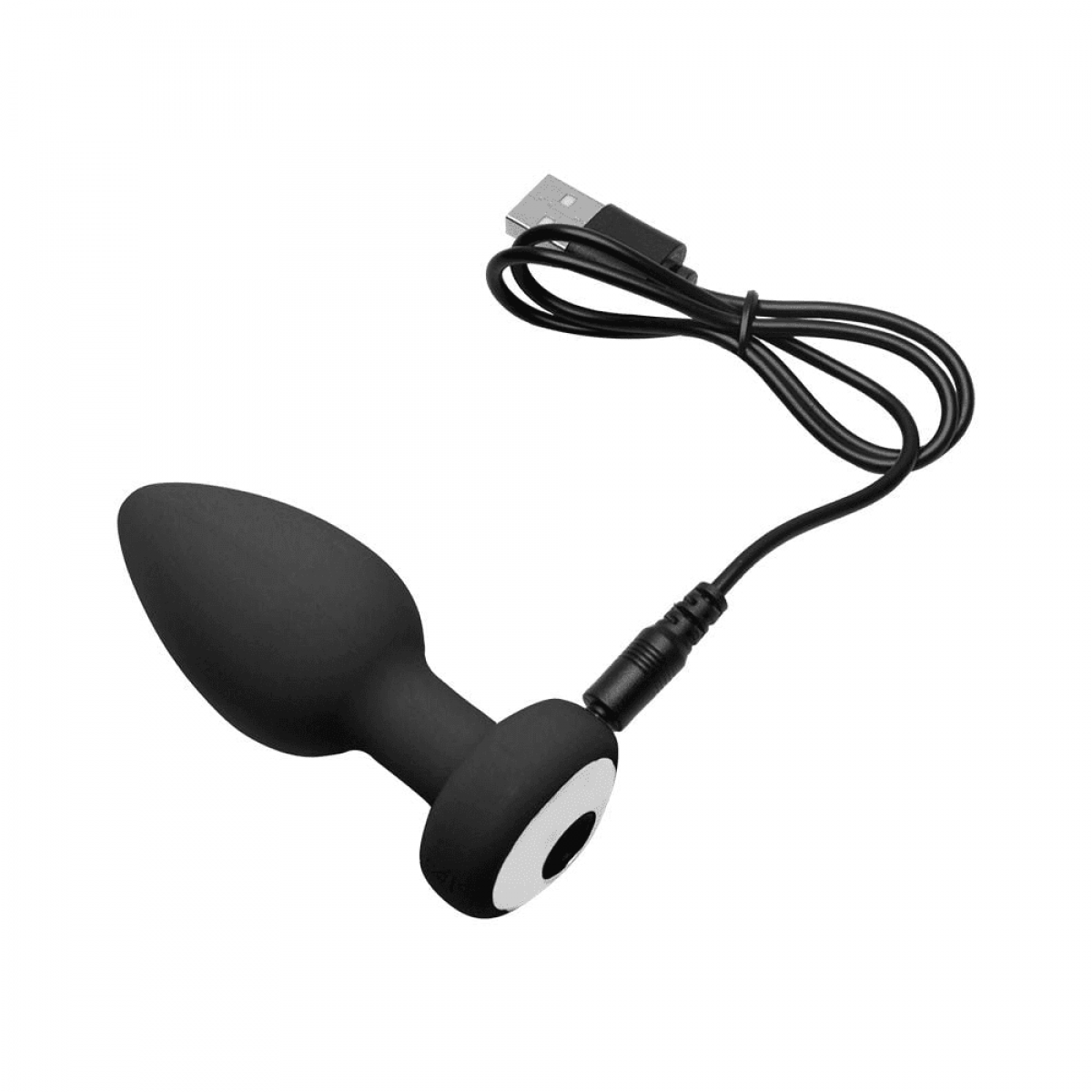 Plug Anal Silicone com Vibro e Controle Remoto