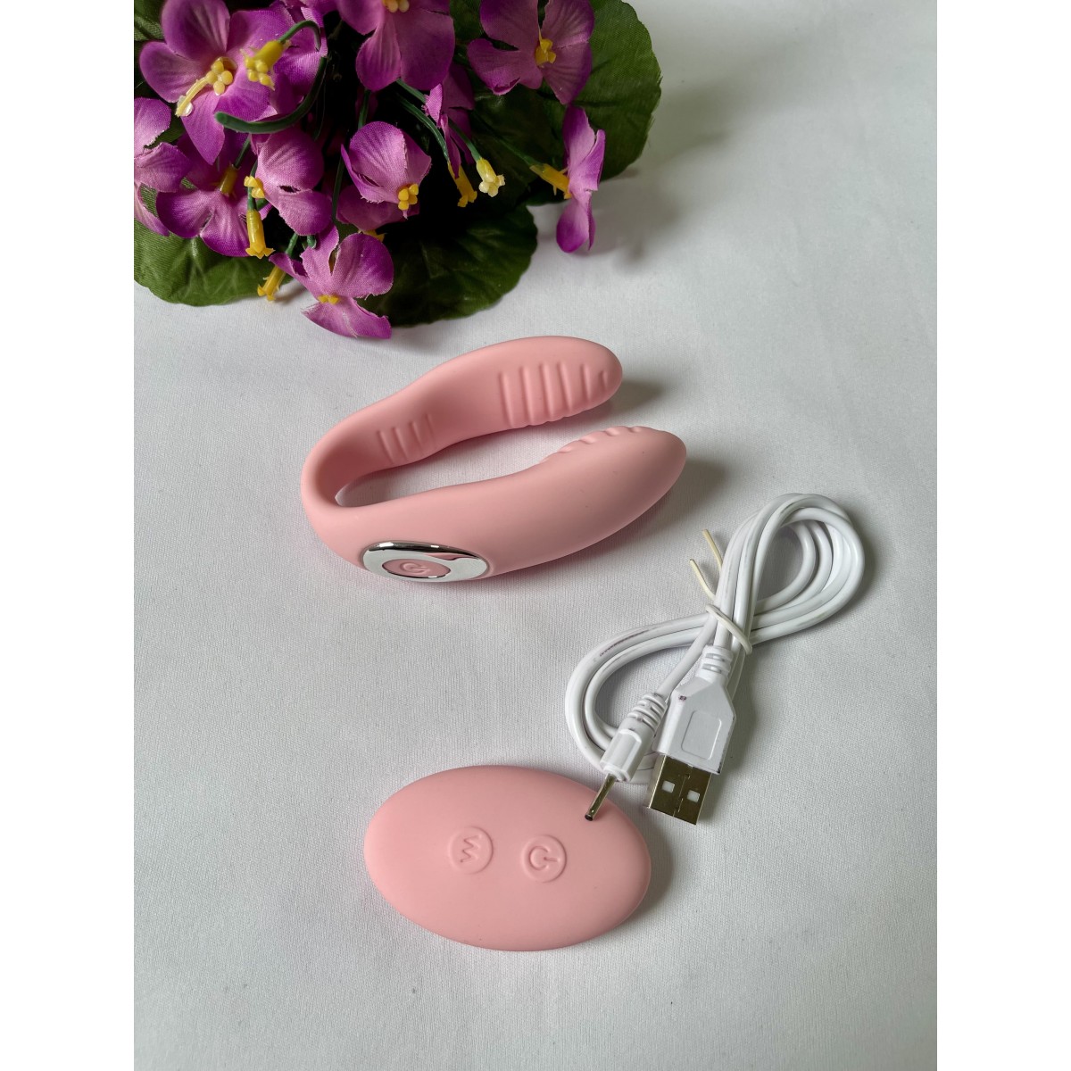 Vibrador de Casal 10 Vibrações com Controle Remoto