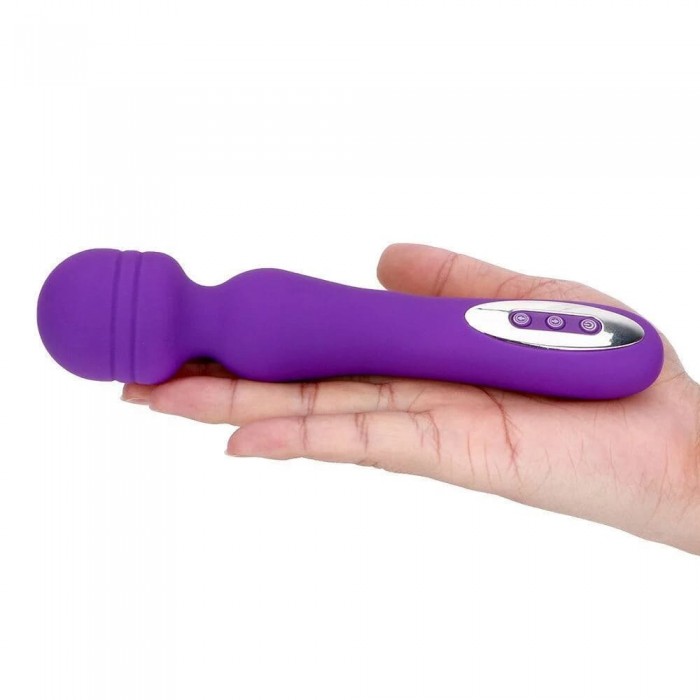 Vibrador Massageador 12 Vibrações Roxo Vibrador Massageador 12 Vibrações Roxo