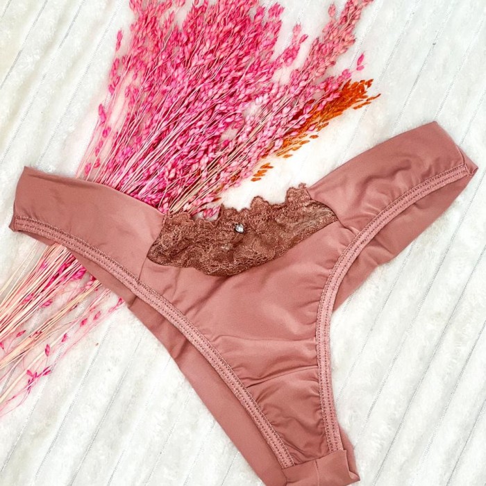 Calcinha Poliamida Salmon 