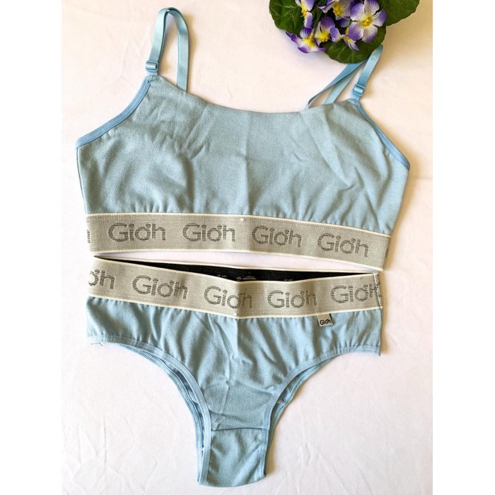 Conjunto Azul sem Bojo Tamanho M Conjunto Azul sem Bojo Tamanho M