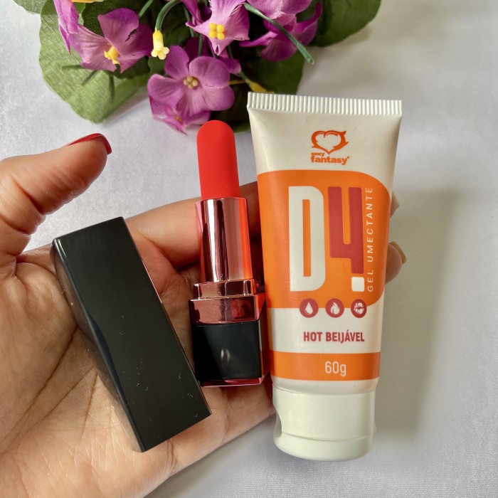 Kit Descoberta - Kit Sensual para Iniciantes com Estimulador e Lubrificante 