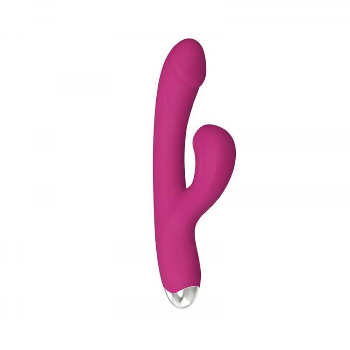 Vibrador Duplo com Estimulador Sucção 10 Modos