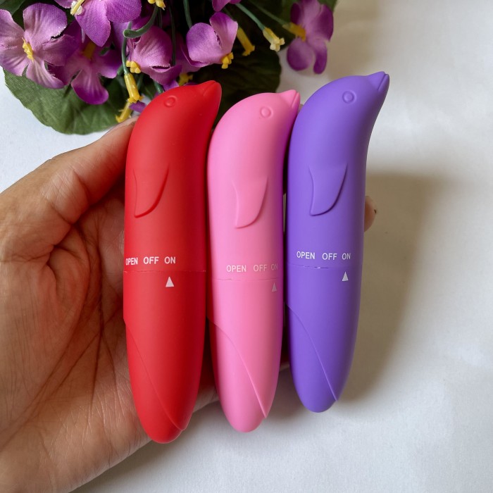 Vibrador Golfinho Ponto G Aveludado 
