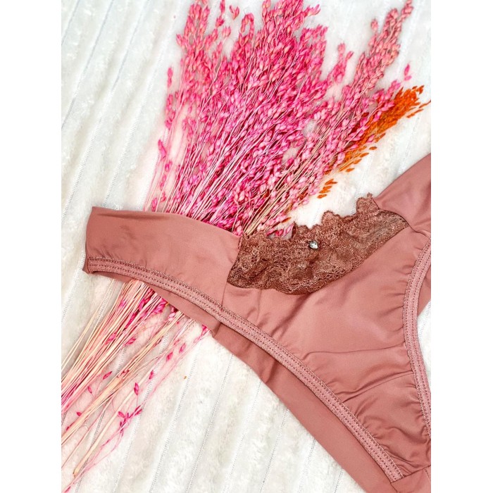 Calcinha Poliamida Salmon 