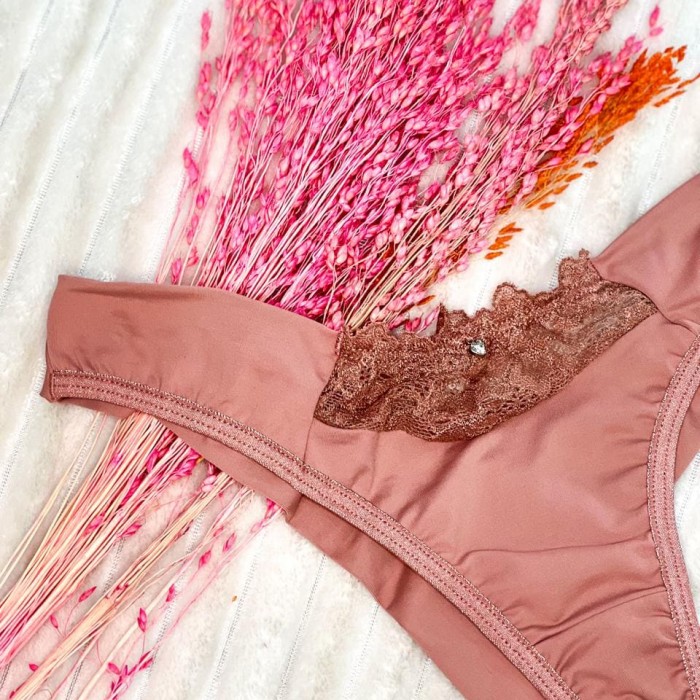 Calcinha Poliamida Salmon 