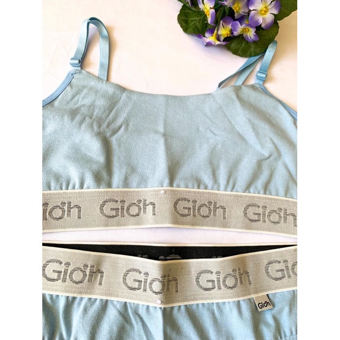 Conjunto Azul sem Bojo Tamanho M Conjunto Azul sem Bojo Tamanho M