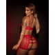 Conjunto com Saia em Tule e Detalhes em Renda