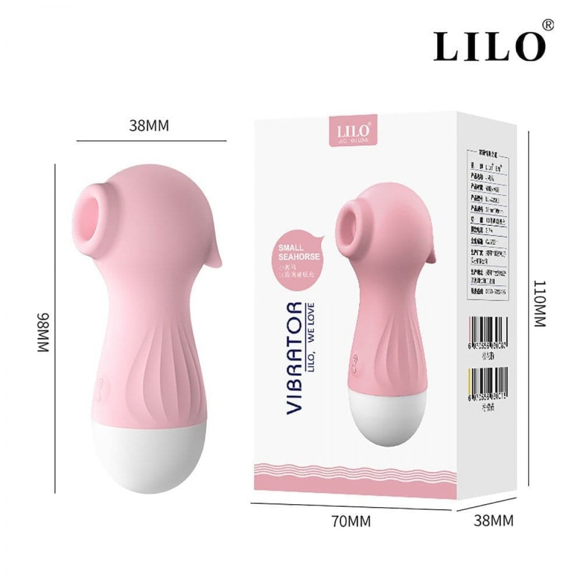 Vibrador Estimulador de Clitóris Small com 10 Pulsações O vibrador estimulador de clitóris small com 10 pulsações é recarregável, com função de pulsação em formato de cavalo marinho. Vibrador Estimulador de Clitóris Small com 10 Pulsações