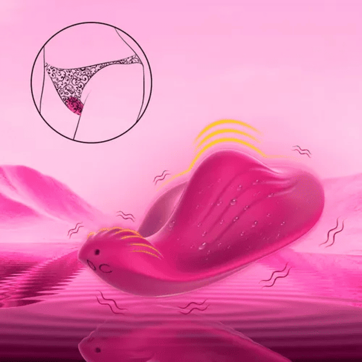 Vibrador Estimulador de Calcinha App