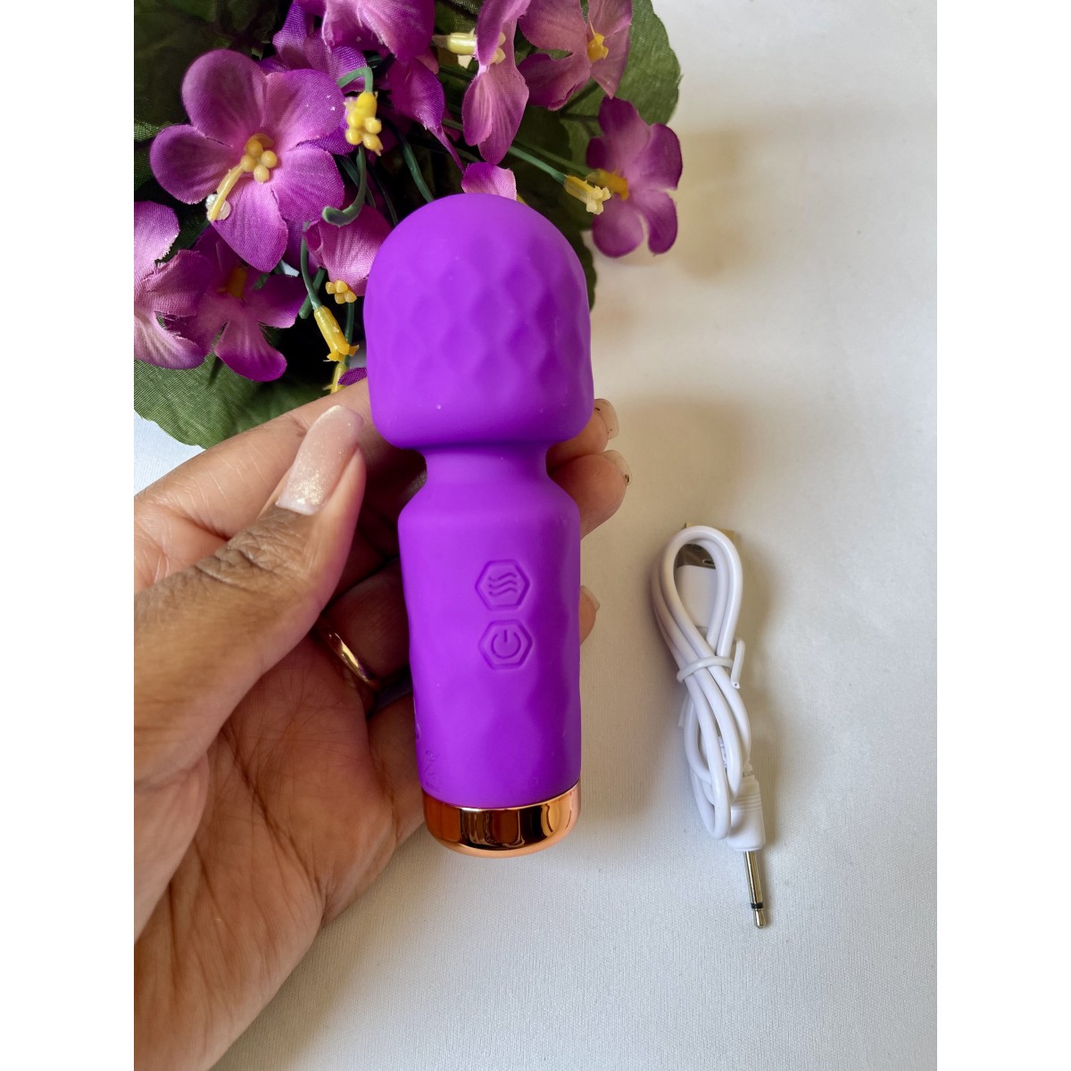 Vibrador Estimulador Mini Varinha 10 Vibrações