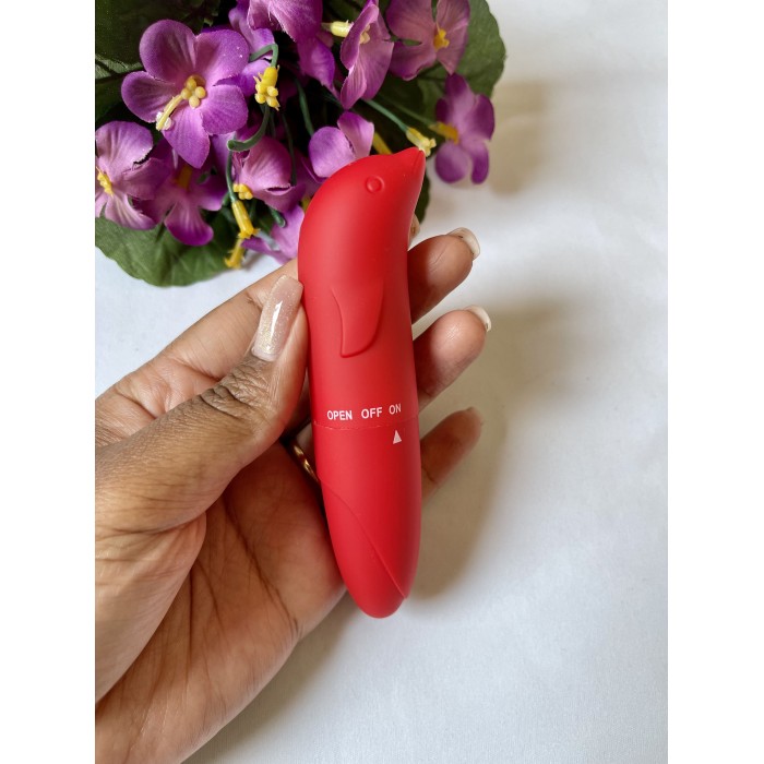 Vibrador Golfinho Ponto G Aveludado 