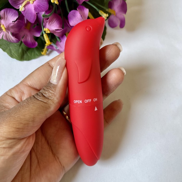 Vibrador Golfinho Ponto G Aveludado 