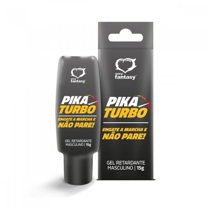 Gel Retardante Masculino Pika Turbo 15g Gel Retardante Masculino Pika Turbo 15g