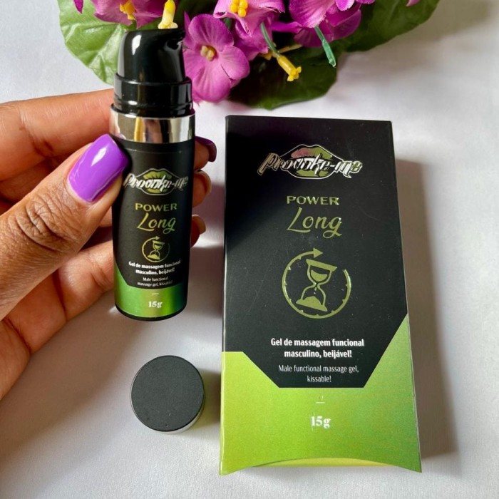 Gel Retardante Masculino Beijável Power Long 15g