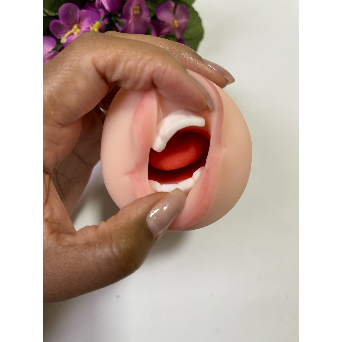 Masturbador Masculino Duplo Boca e Vagina